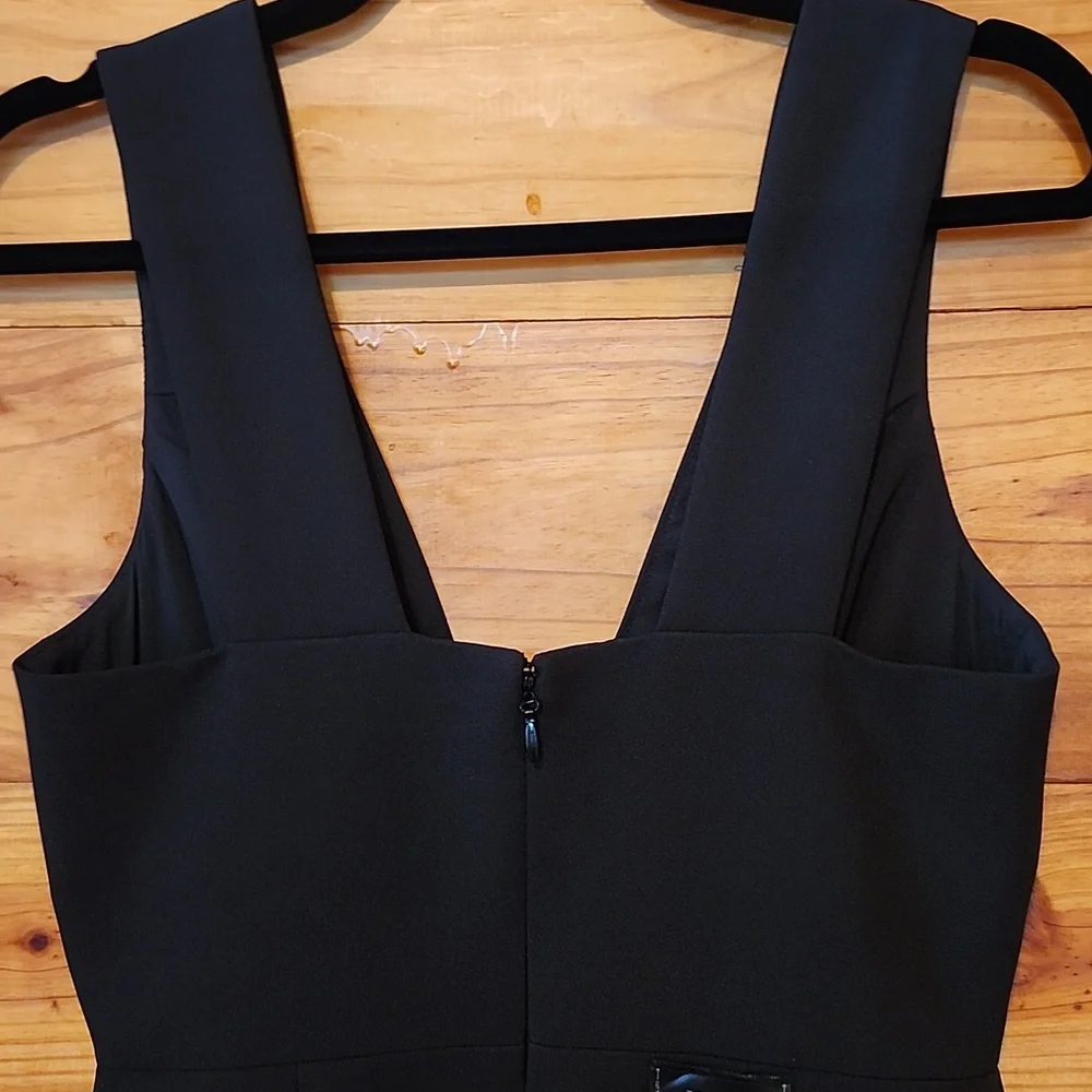 BCBGMaxAzria Black High Low prom Formal Dress NWT 4 - Picture 10 of 12